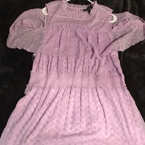Purple Lane Bryant dress